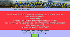 Desktop Screenshot of mythsoftraffic.com