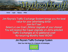 Tablet Screenshot of mythsoftraffic.com